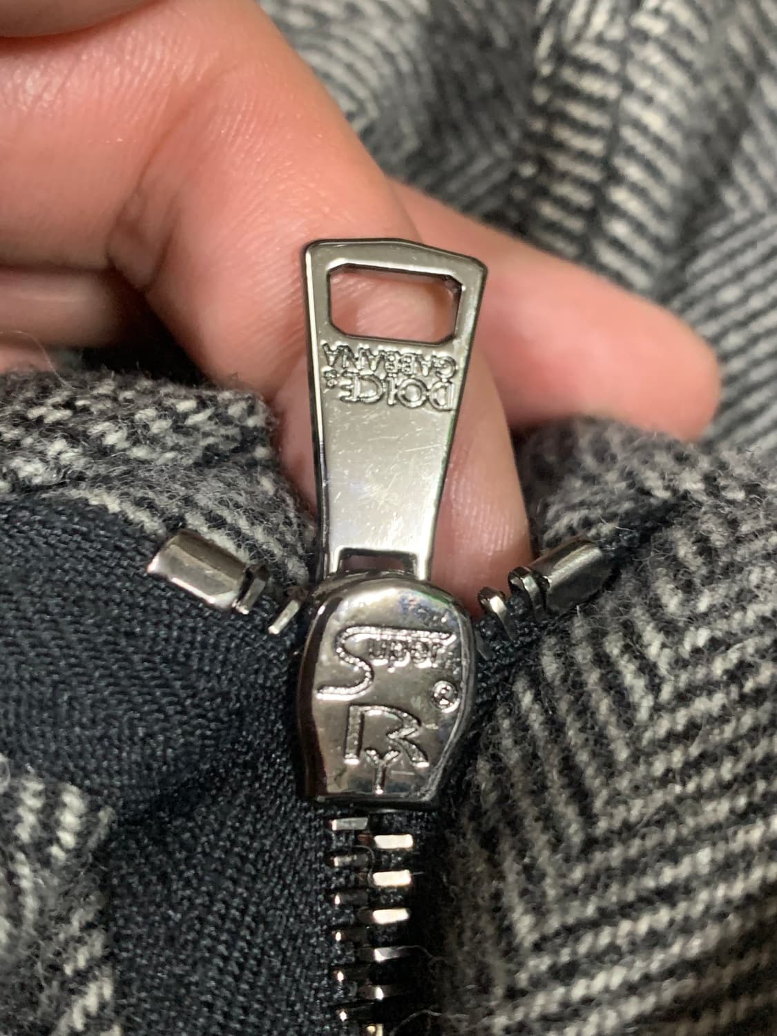 돌체앤가바나 12 골드라인 트라우저(버진 울/레더-디테일)48 사이즈 상품이미지5