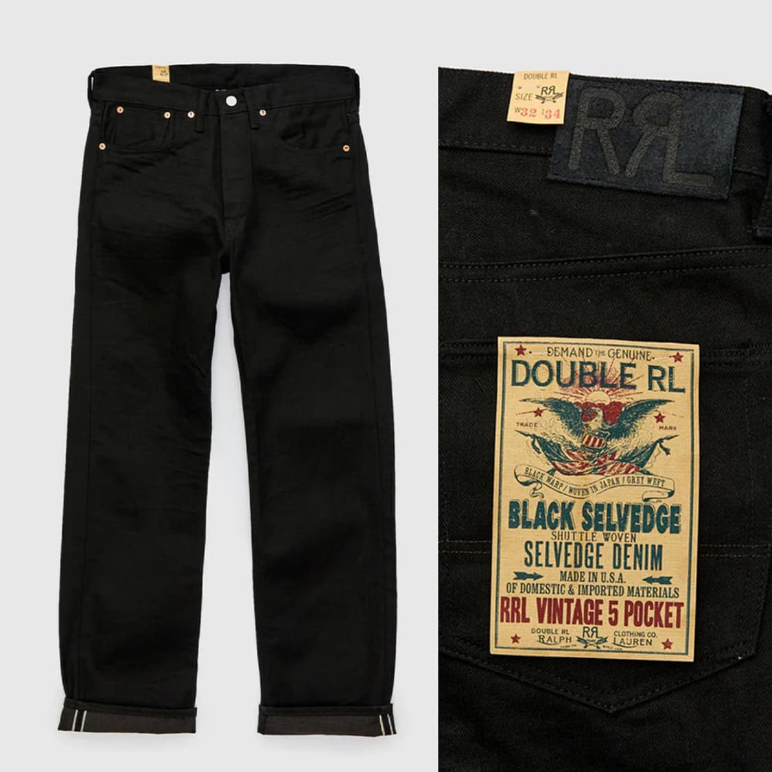 더블알엘 빈티지 5 포켓 팬츠 상품이미지1