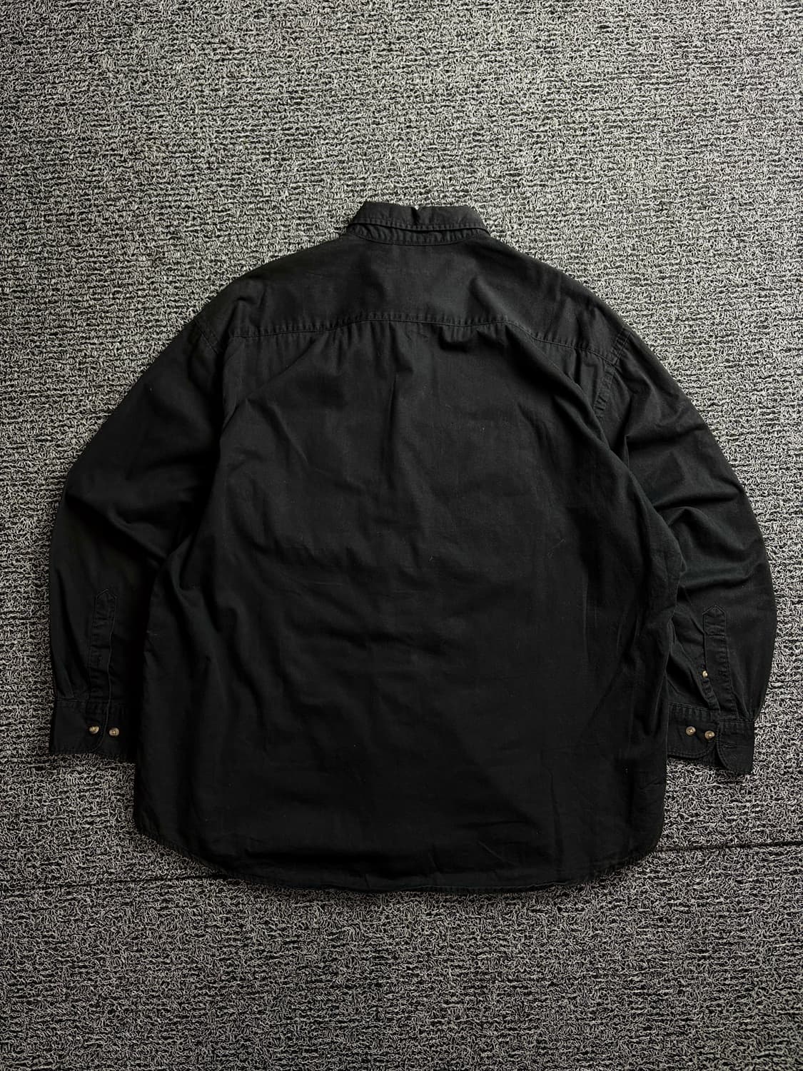 칼하트 투포켓 박시핏 블랙 워크 셔츠 1421 상품이미지4