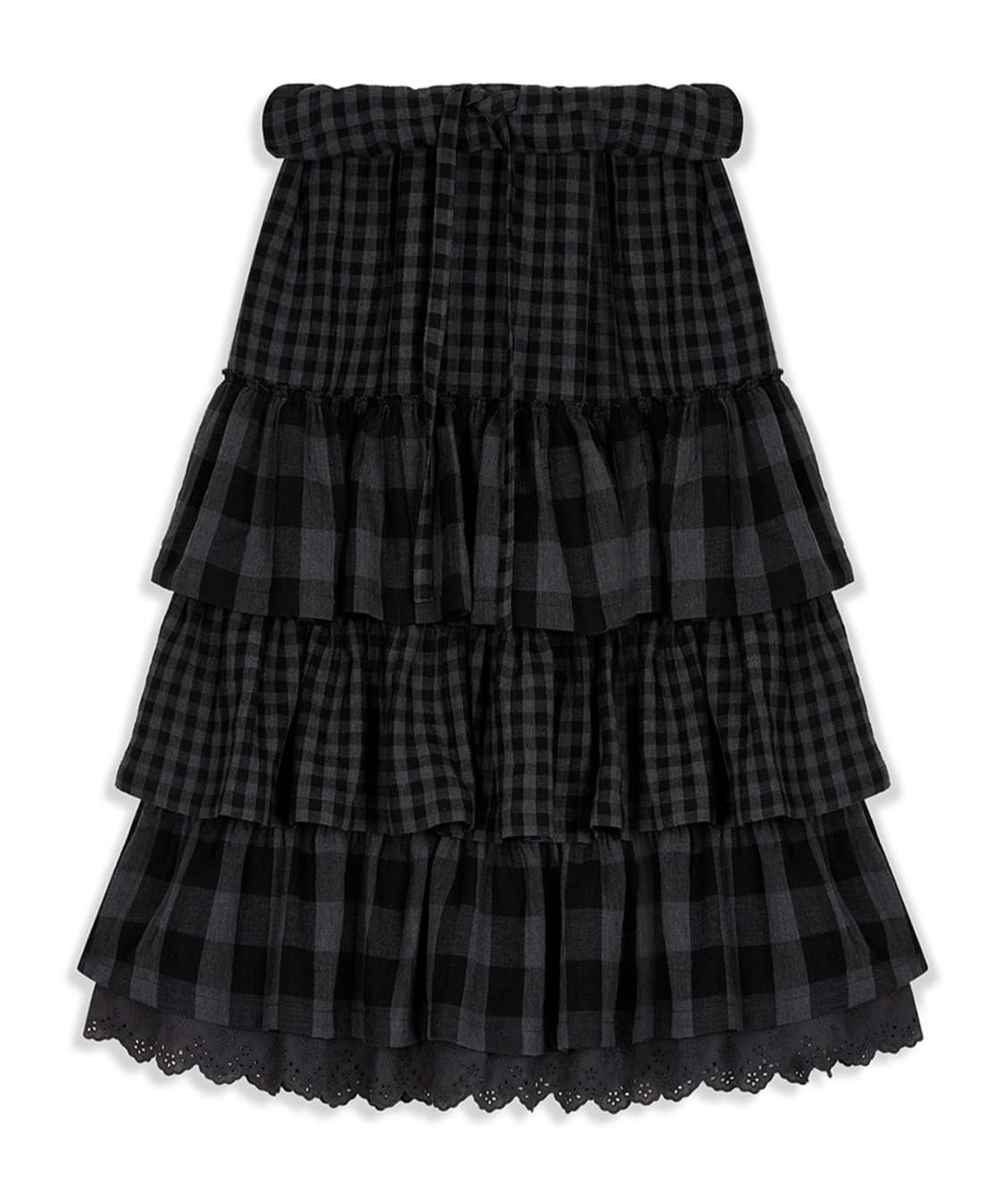 오픈와이와이 (더오픈프로덕트) 롤드 웨이스트 티어드 스커트 S 상품이미지2