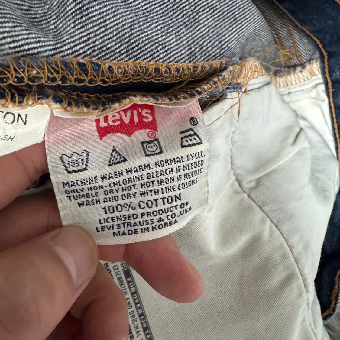 00s 리바이스 501 W82 L86 (32x34) 사이즈 상품이미지5