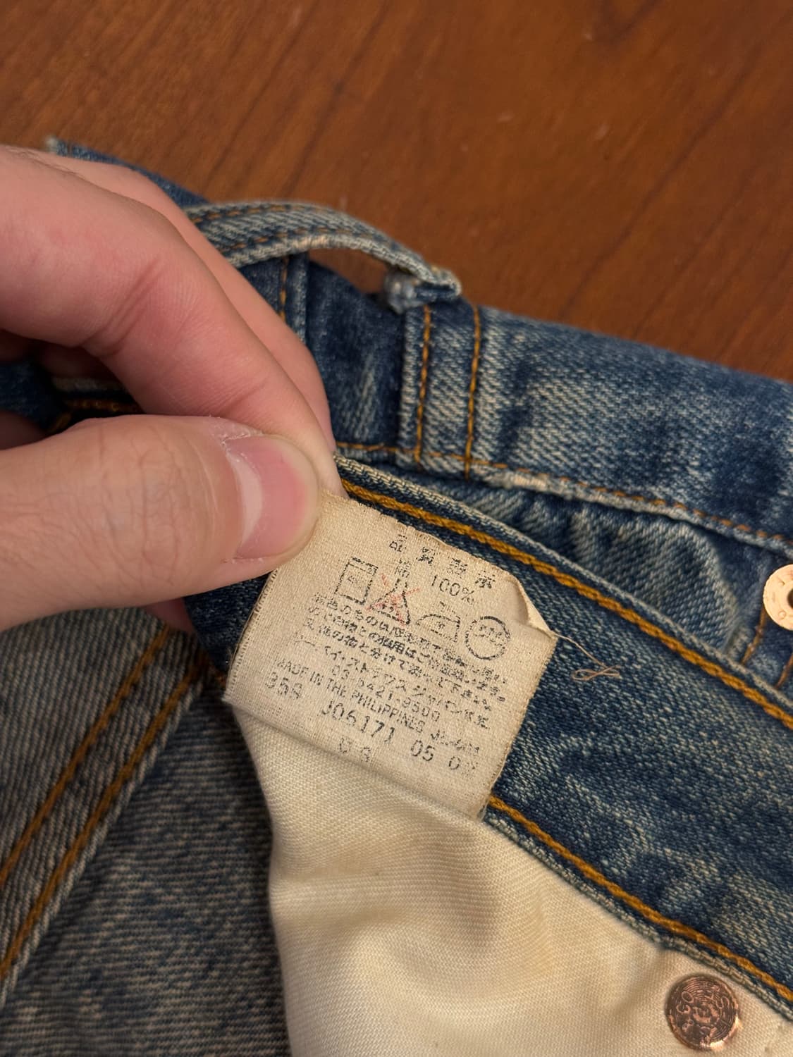 33) Levi’s 503 Mid Wash Jeans 상품이미지7