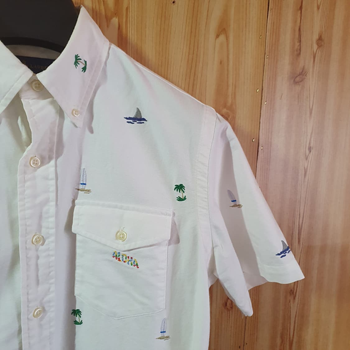 폴로 랄프로렌 하와이안 셔츠S 상품이미지2