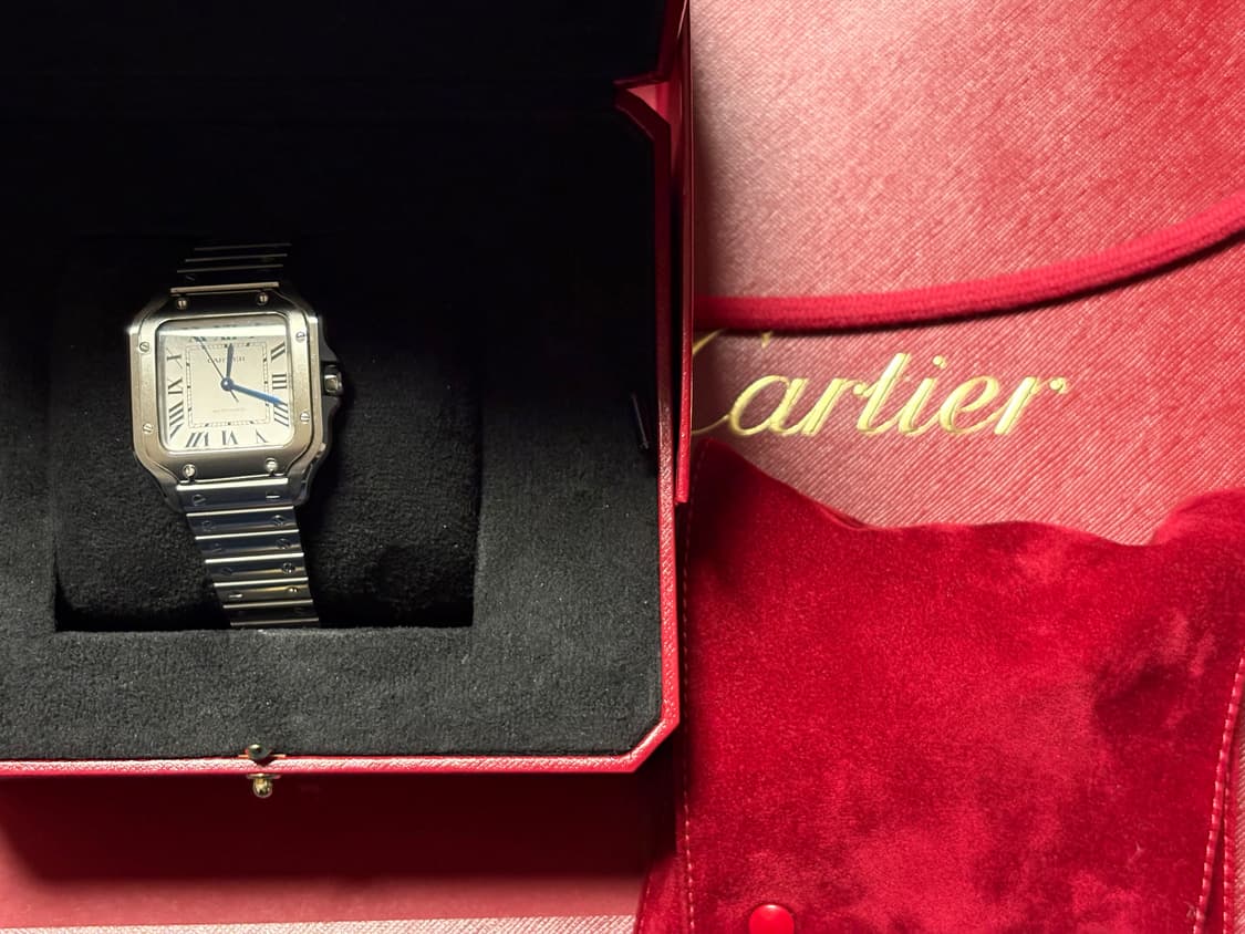 [M]까르띠에 산토스 미디움 상품이미지6