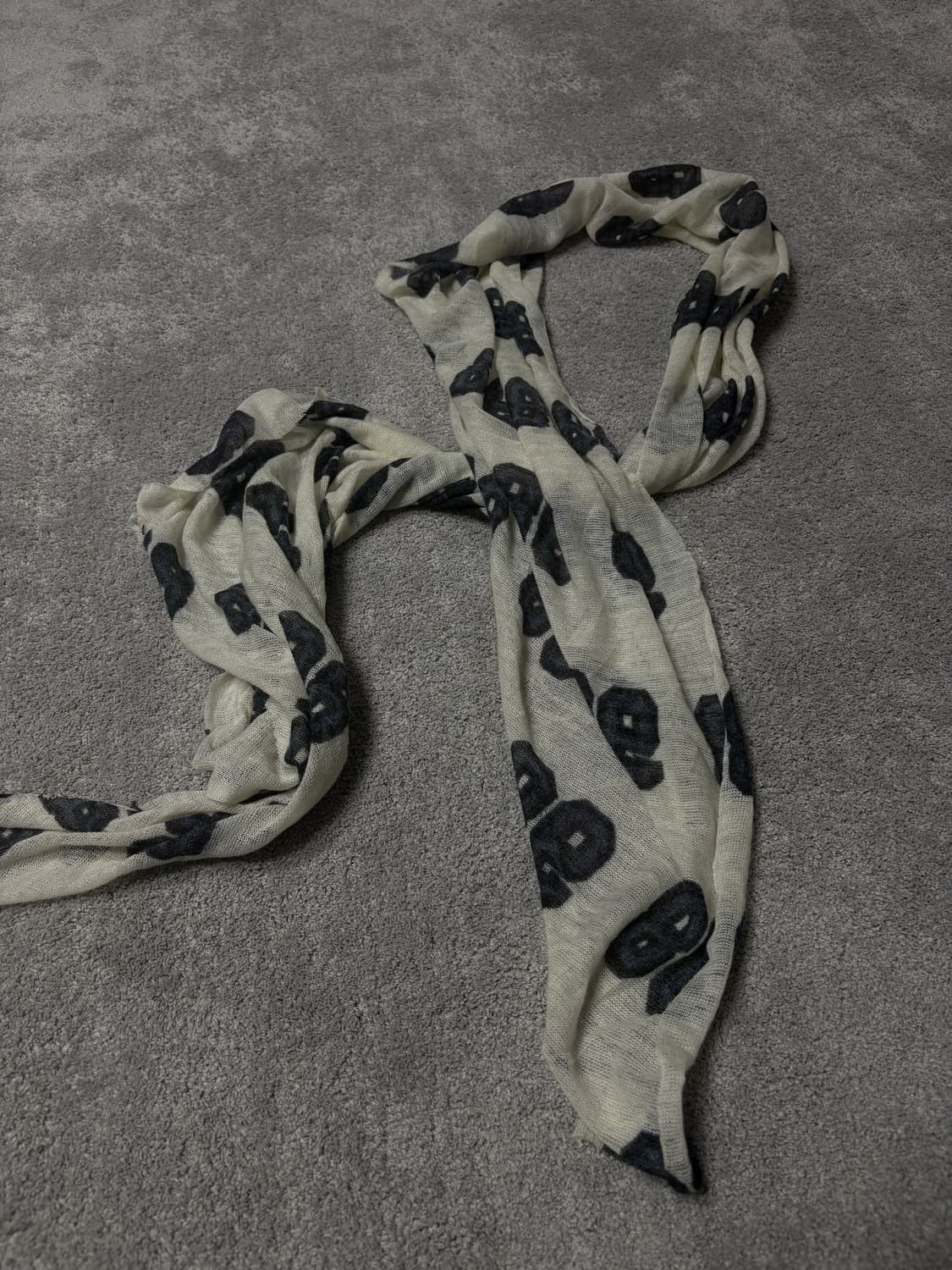 Vintage vkei punk mood scarf muffler 상품이미지2