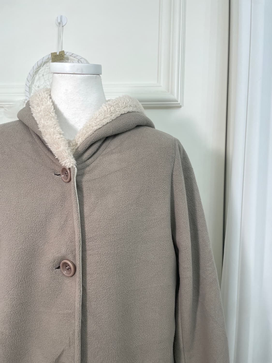 moca fur pocket point hoodie coat 상품이미지7