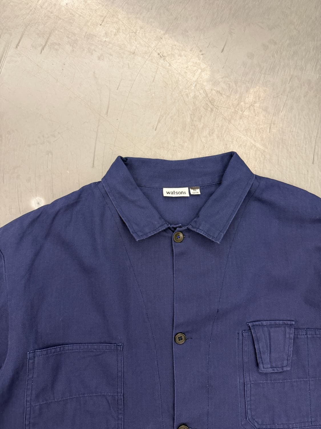 OLD BIG SIZE HBT FRENCH 헤링본 유로피안 프렌치워크자켓 상품이미지6