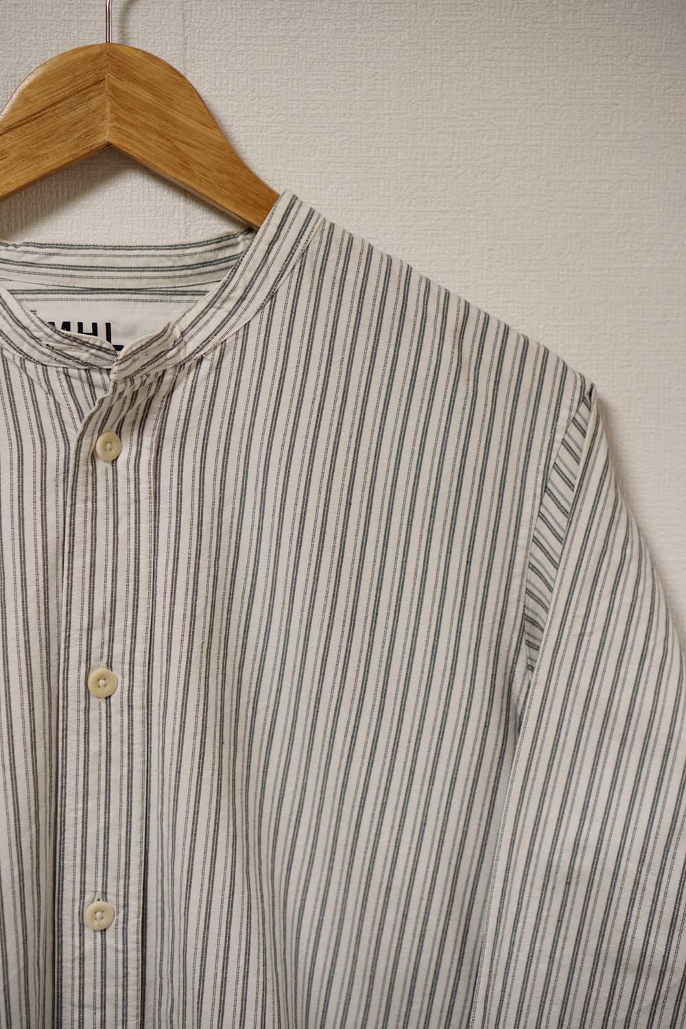 MHL 스트라이프 카라리스 셔츠 상품이미지4
