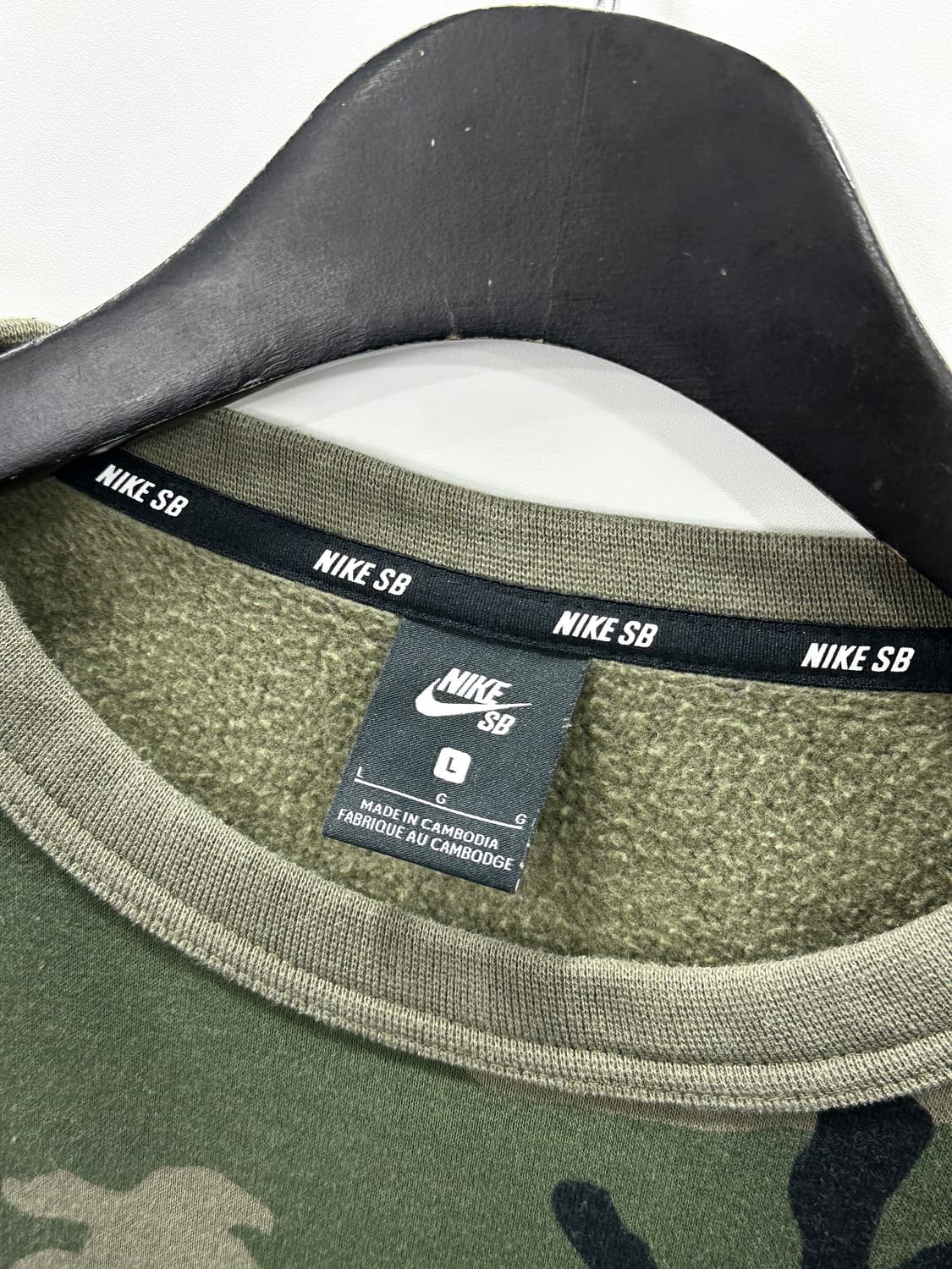  나이키 SB 카모 맨투맨 L 상품이미지4