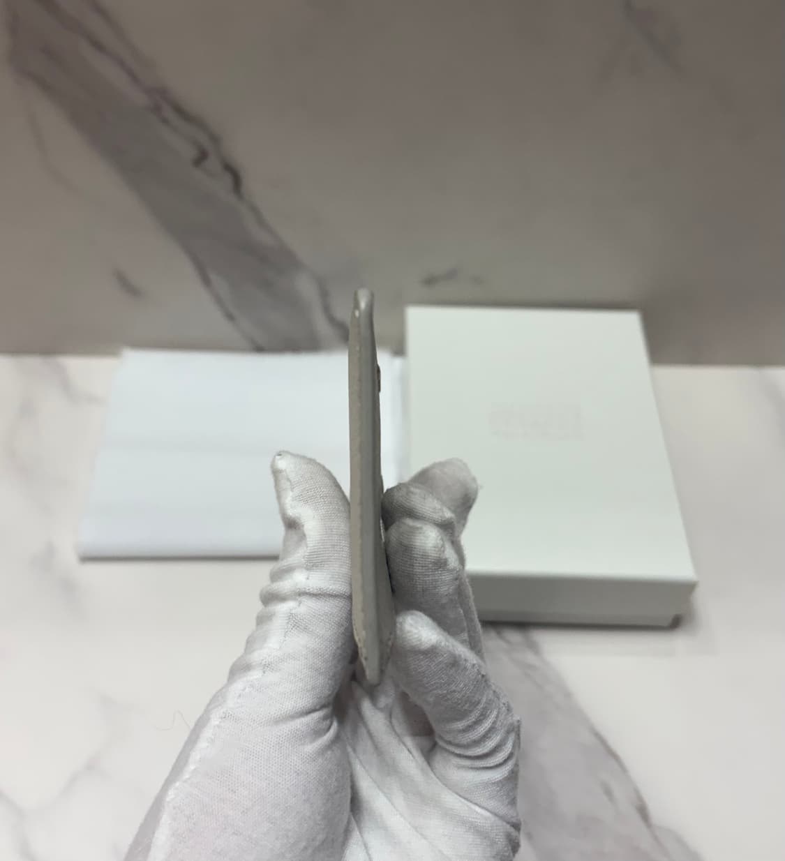 [정품] 마르지엘라 지퍼 카드지갑 아이보리 상품이미지6