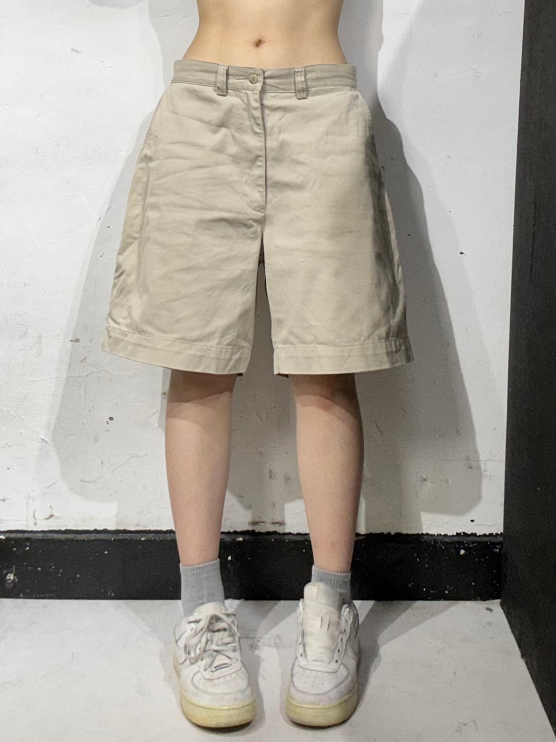 폴로 랄프 로렌 베이지 치노 팬츠 버뮤다 반바지 상품이미지2