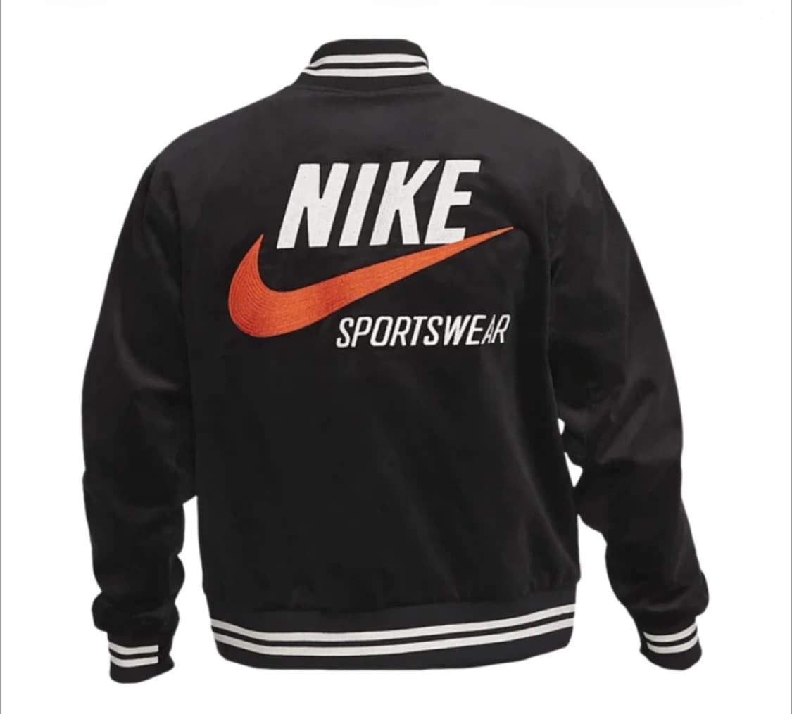 나이키 NSW 트렌드 봄버 자켓 블랙 상품이미지2