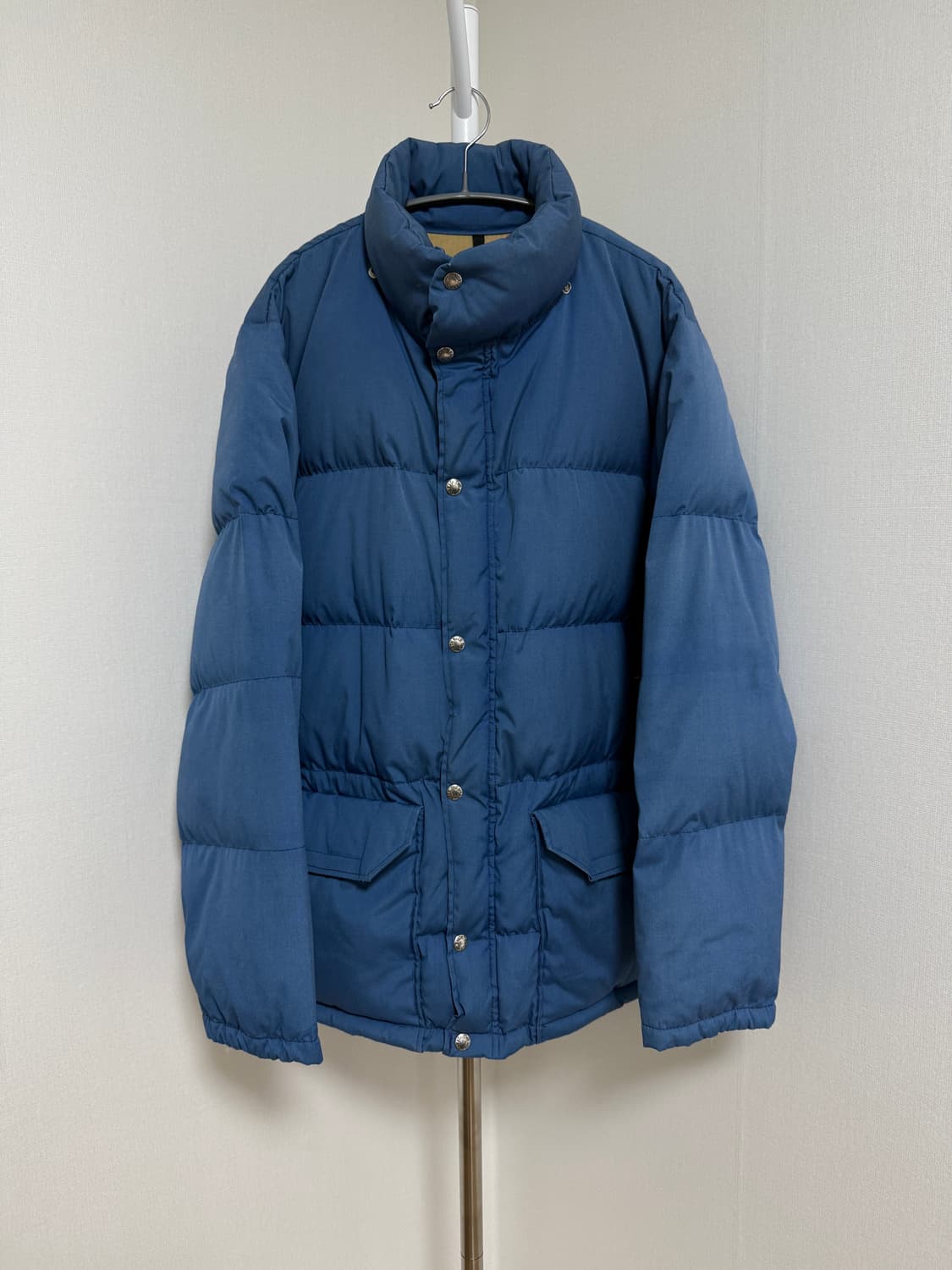 80s 노스페이스 브라운라벨 시에라파카 패딩 블루 상품이미지1