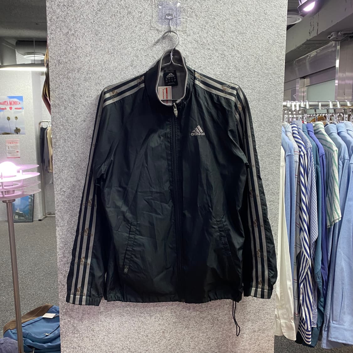 아디다스 빈티지 삼선 윈드브레이커 자켓 B4566 상품이미지2