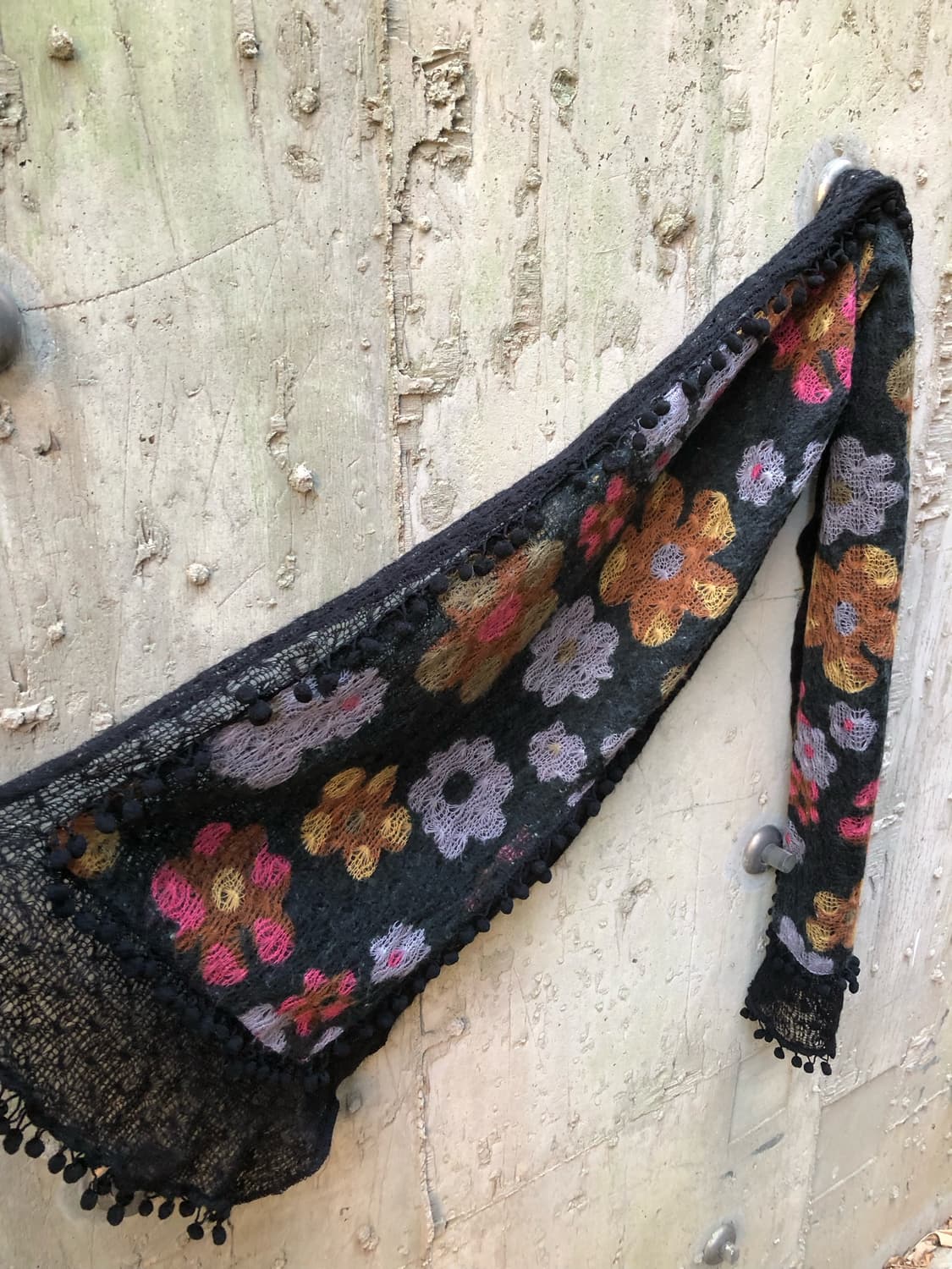 vintage flower muffler 상품이미지8