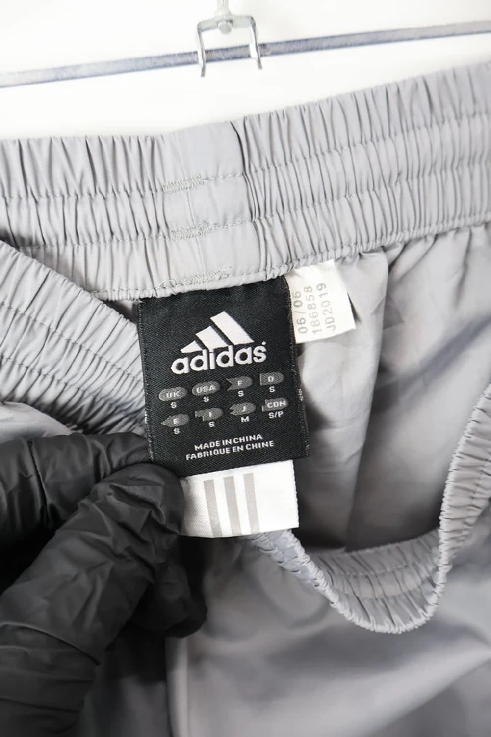 Adidas Grey 3 Stripe Woven Track Pants 상품이미지7