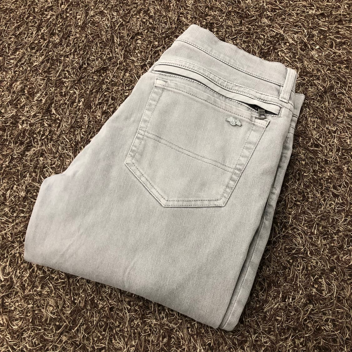 아르마니 익스체인지 그레이 데님 팬츠 상품이미지1