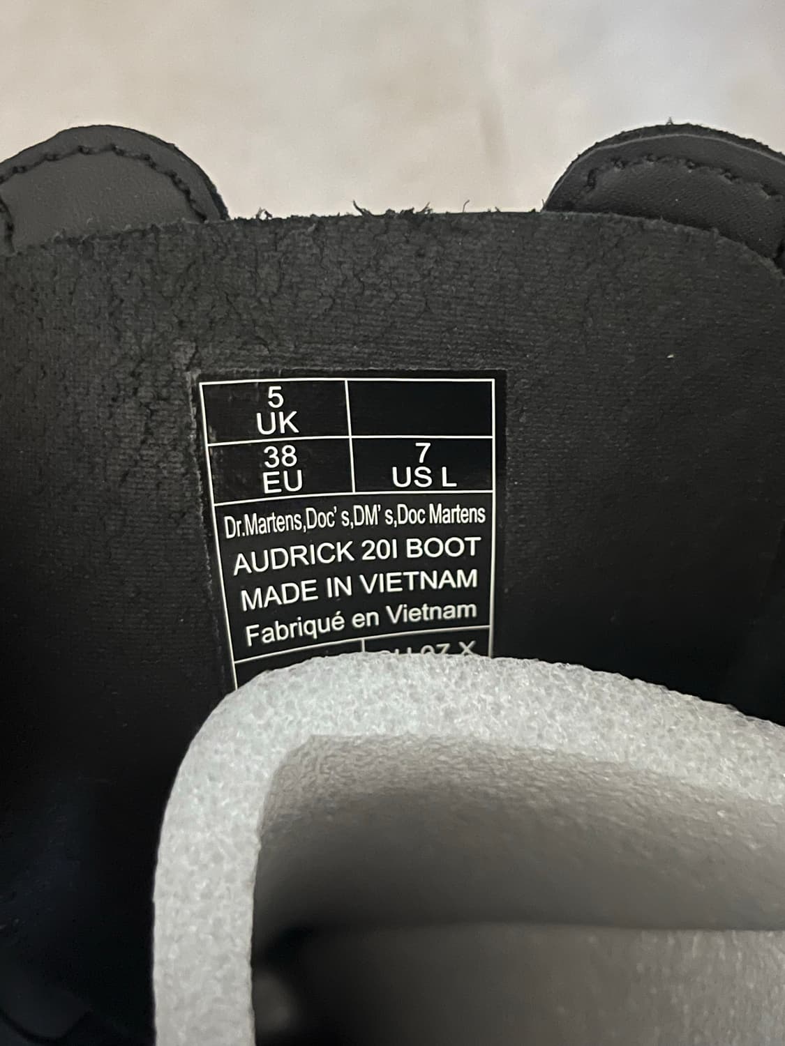 닥터마틴 오드릭 20i 부츠 상품이미지9
