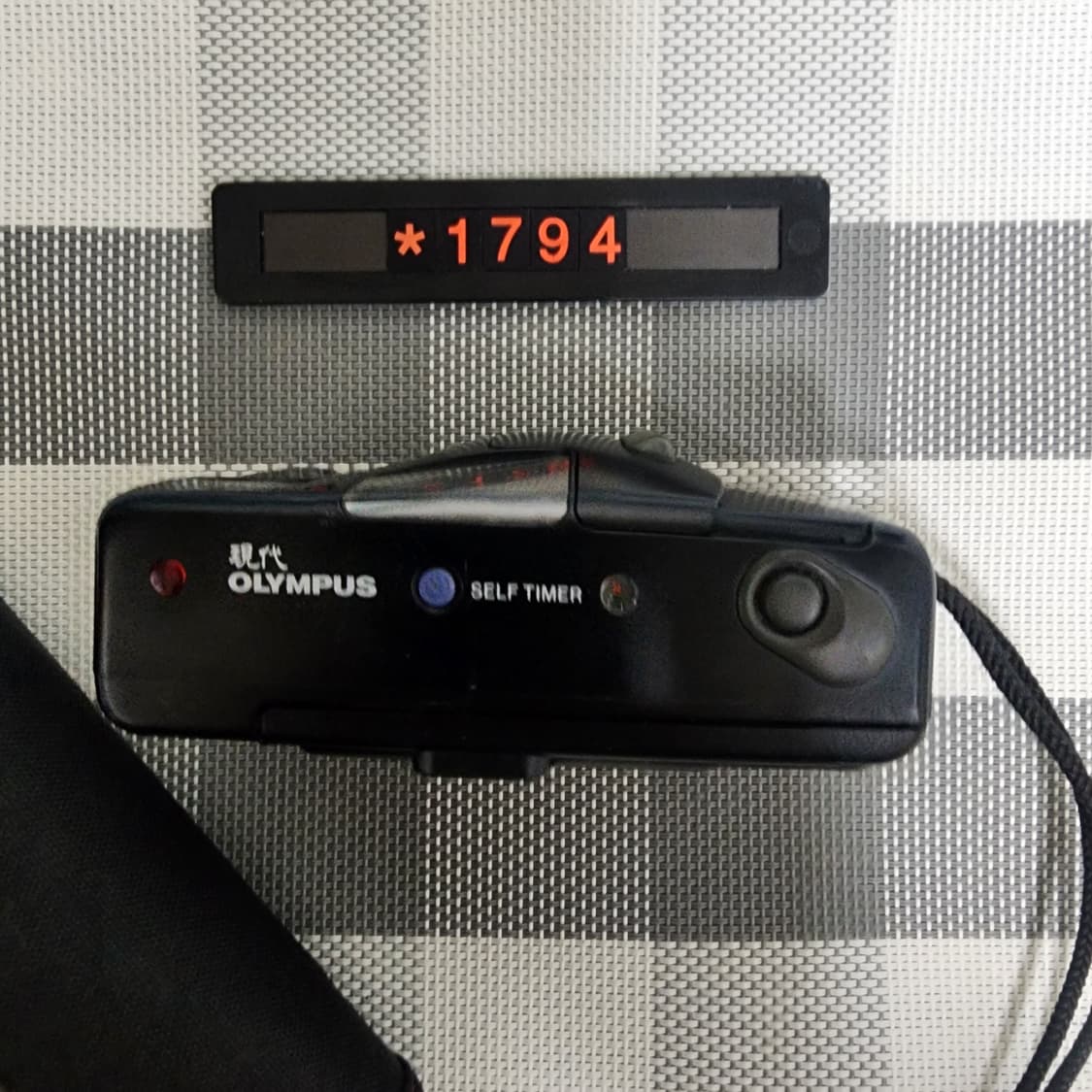 올림푸스 AF-10 데이터백 필름카메라 파우치포함 상품이미지3