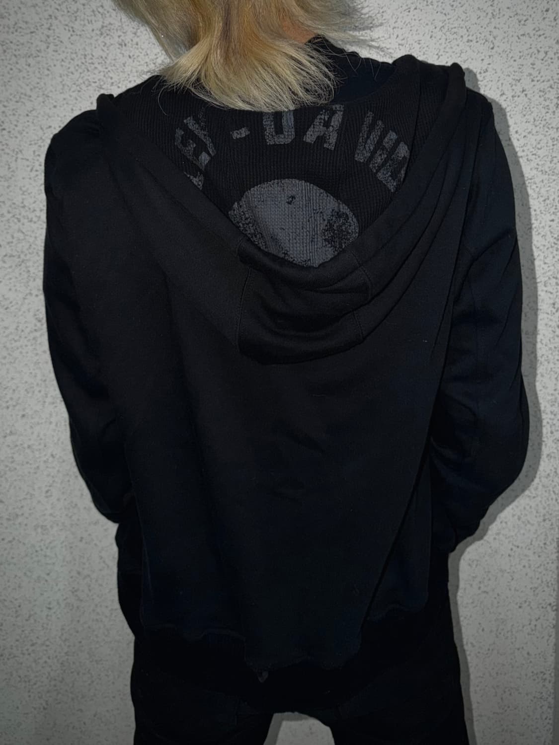 Harley davidson 무지 후드집업 L 상품이미지1