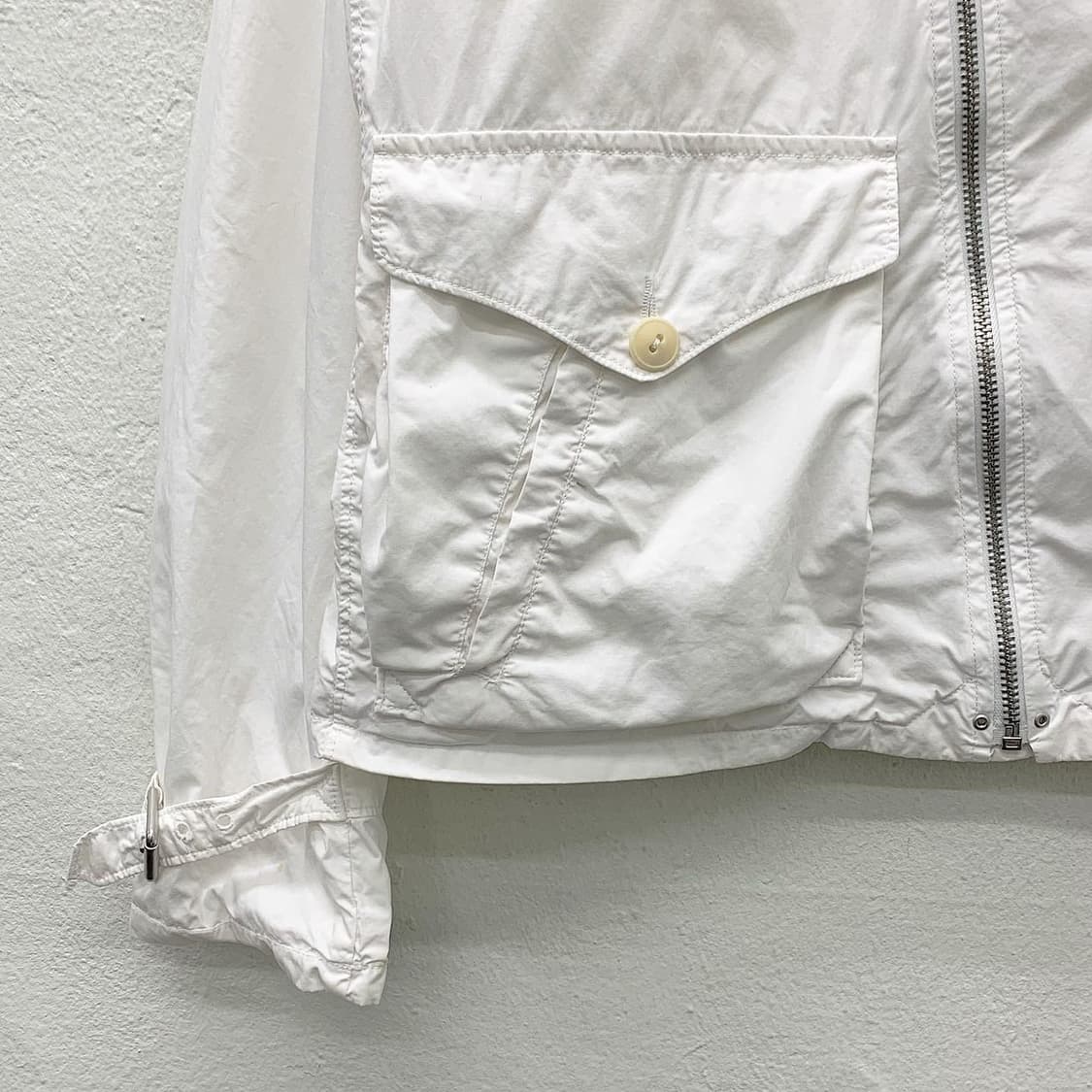 폴로 랄프로렌 화이트 코튼 라이더 자켓 상품이미지3