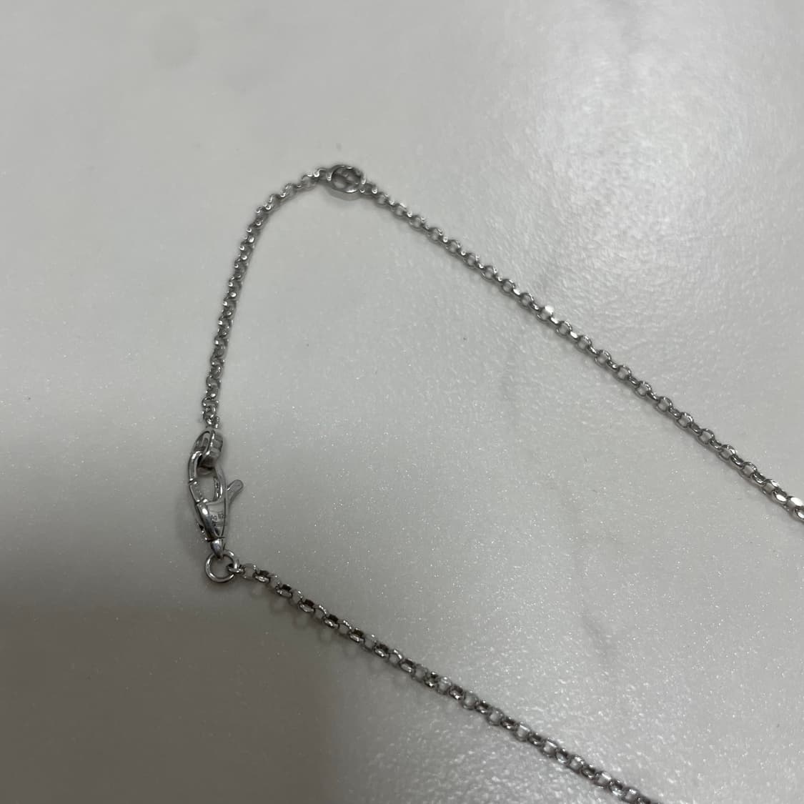 구찌 실버 마몬트 더블 G KEY 키 목걸이 상품이미지3