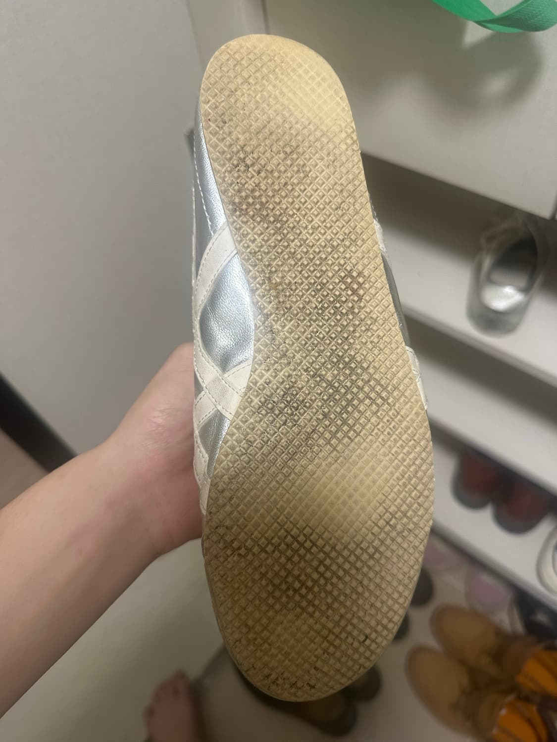 오니츠카타이거 멕시코 66 실버 265 상품이미지3