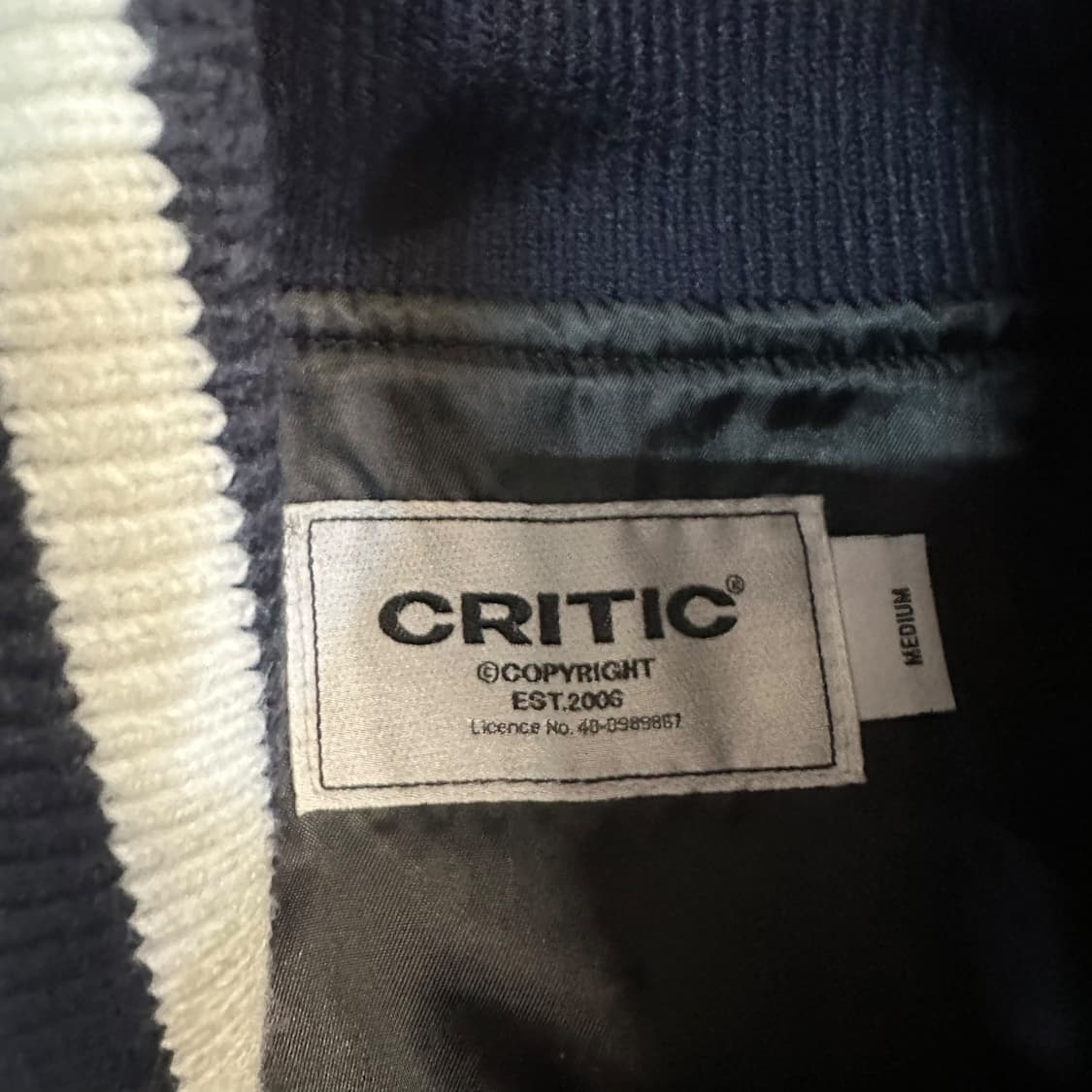 크리틱 테니스 바시티 자켓 상품이미지5