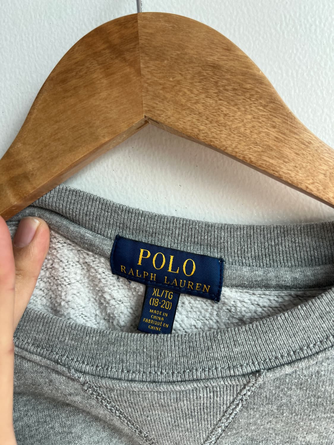 폴로 랄프로렌 보이즈 맨투맨 95 정도 상품이미지6