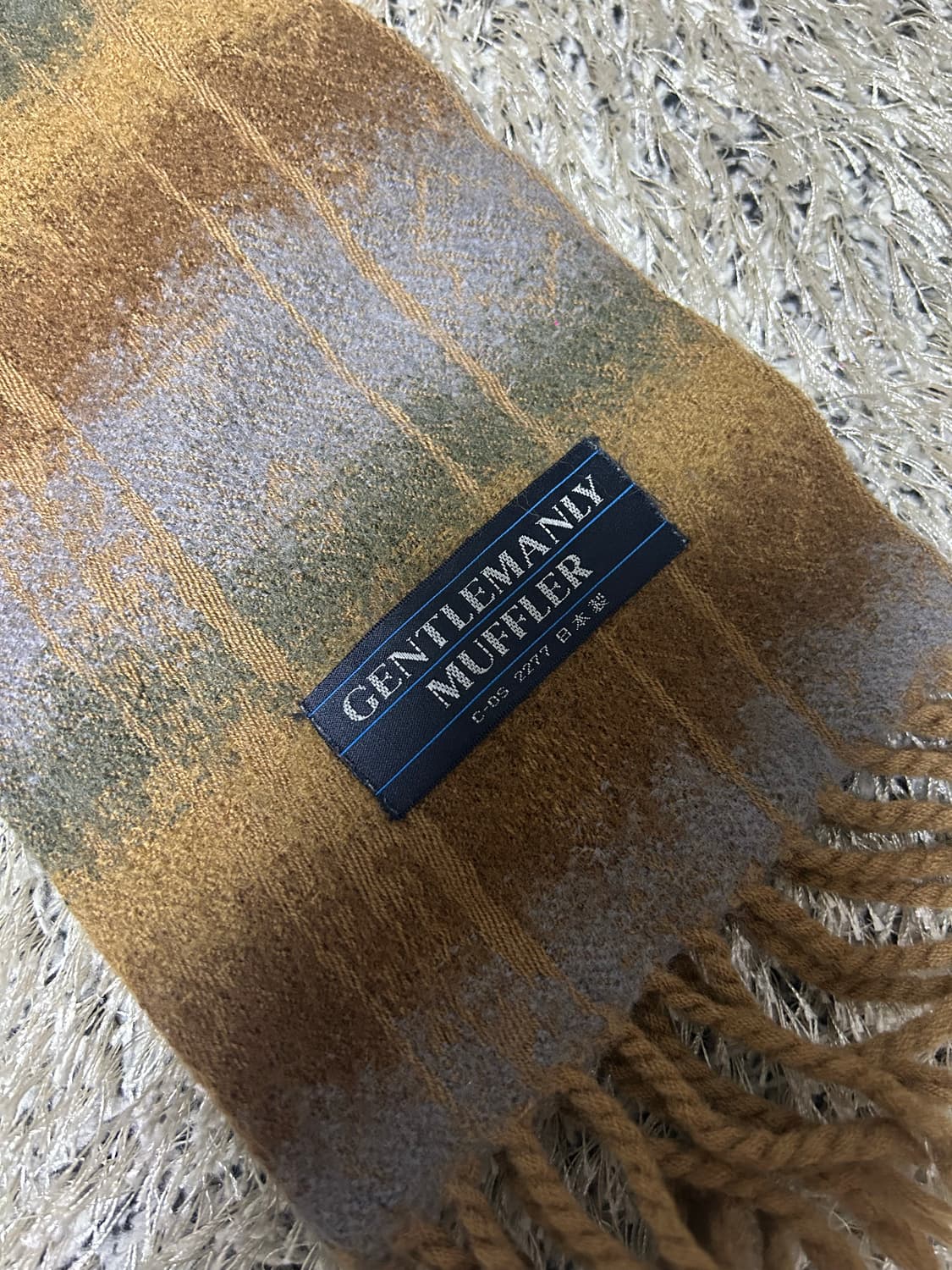 일제 젠틀맨 울 머플러 상품이미지2