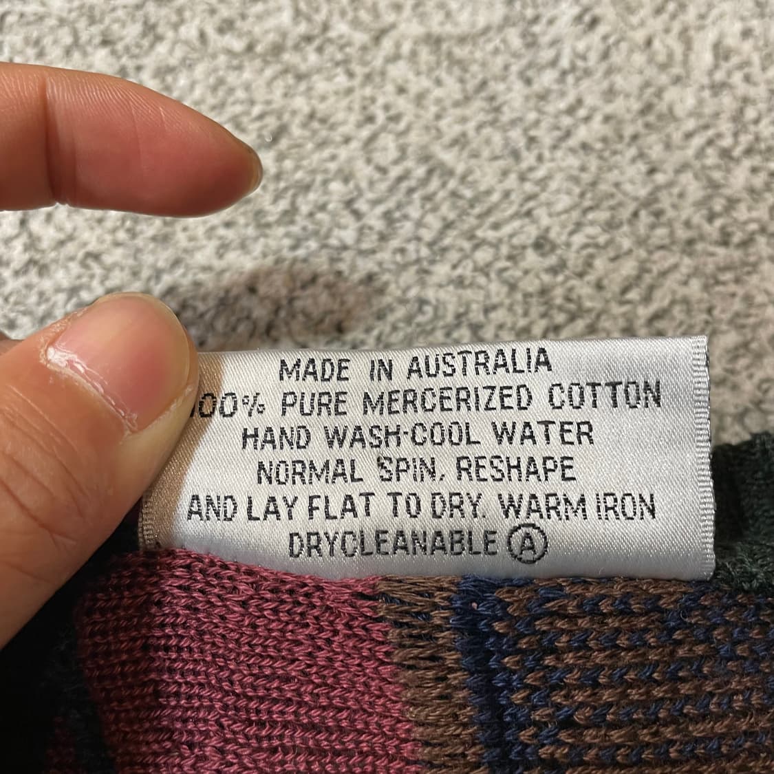 vtg 케이블 가디건 상품이미지4