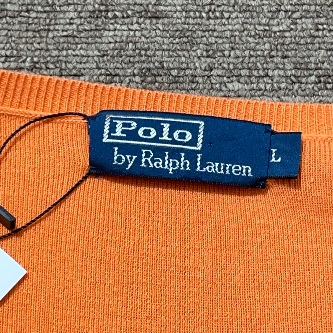 (L) POLO 폴로 랄프로렌 피마코튼 브이넥 니트 상품이미지7