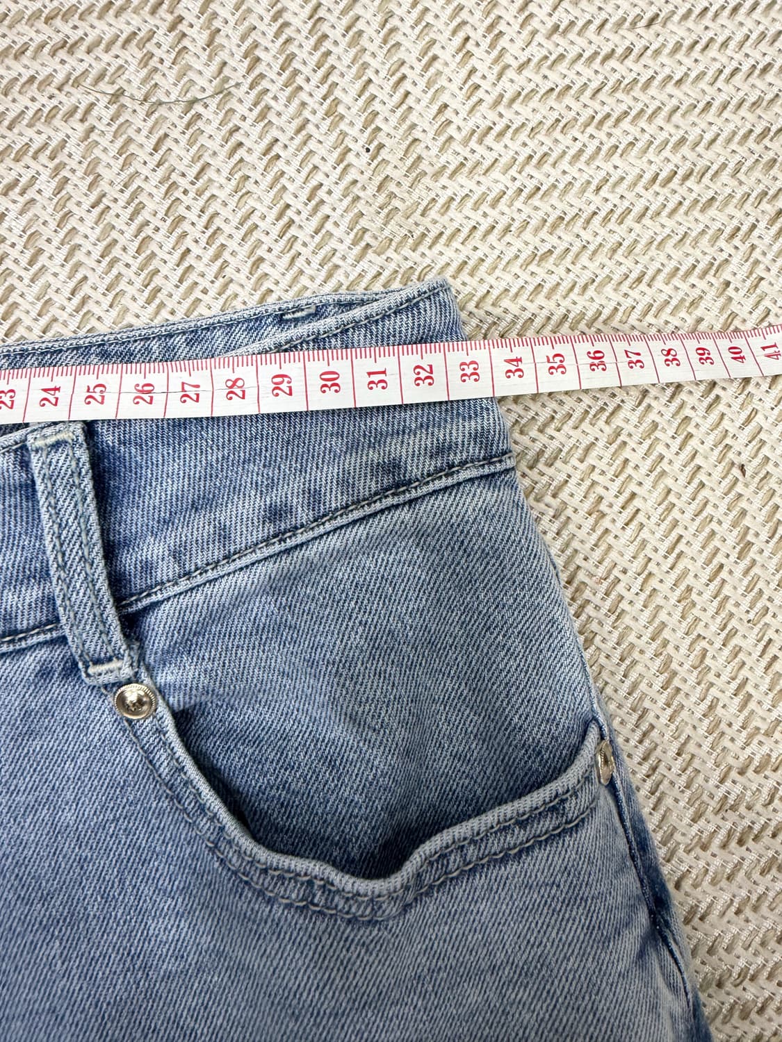 정품) MINE 마인 한섬 25ss 데님 청바지 61(24) 상품이미지9