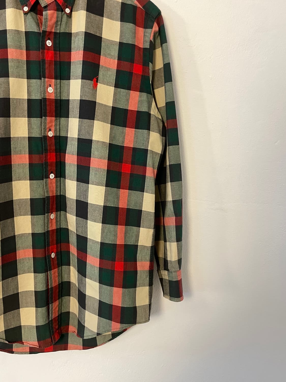 폴로 코튼 체크 셔츠  상품이미지4