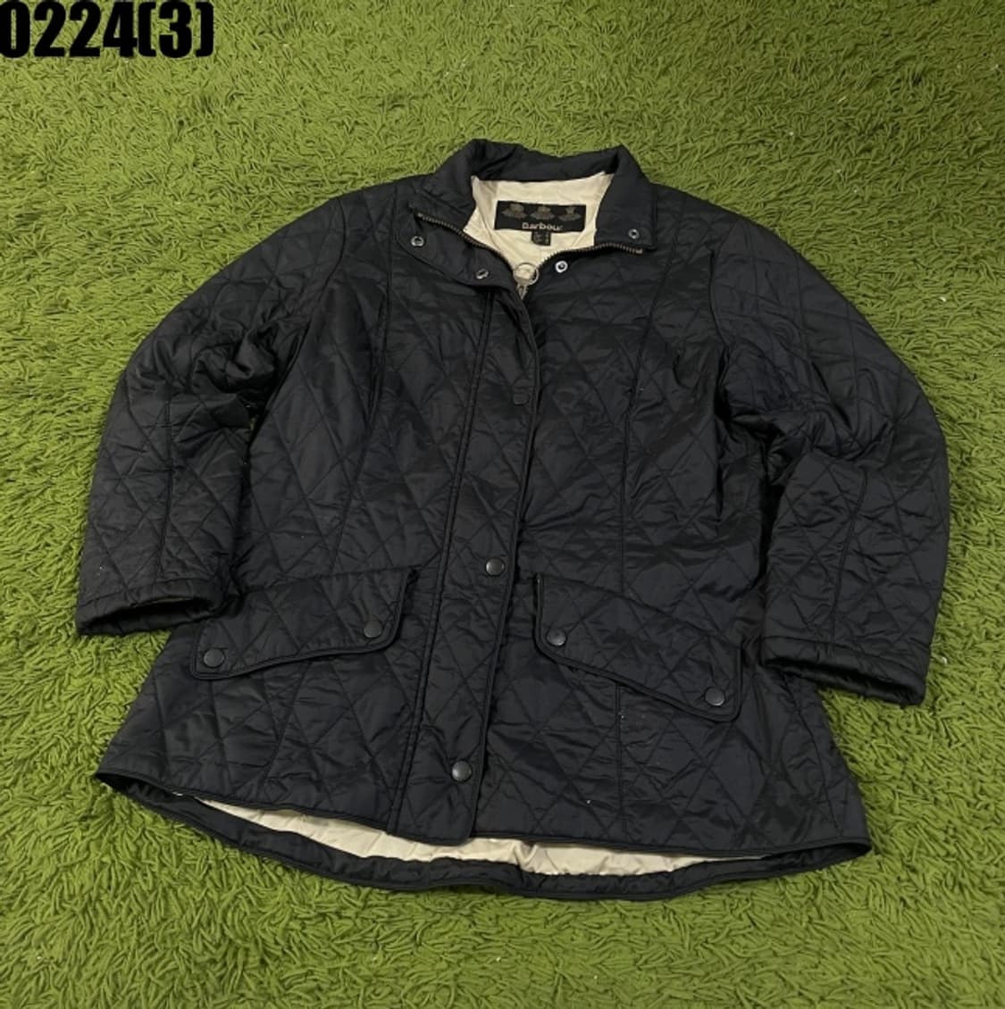 바버 퀼팅 점퍼 자켓 상품이미지1