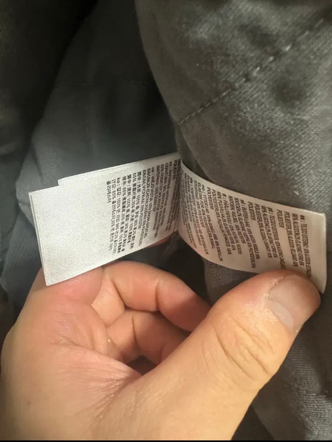 칼하트 WIP 후드 비스타 자켓 그래파이트 가먼트 다이드 L 상품이미지4