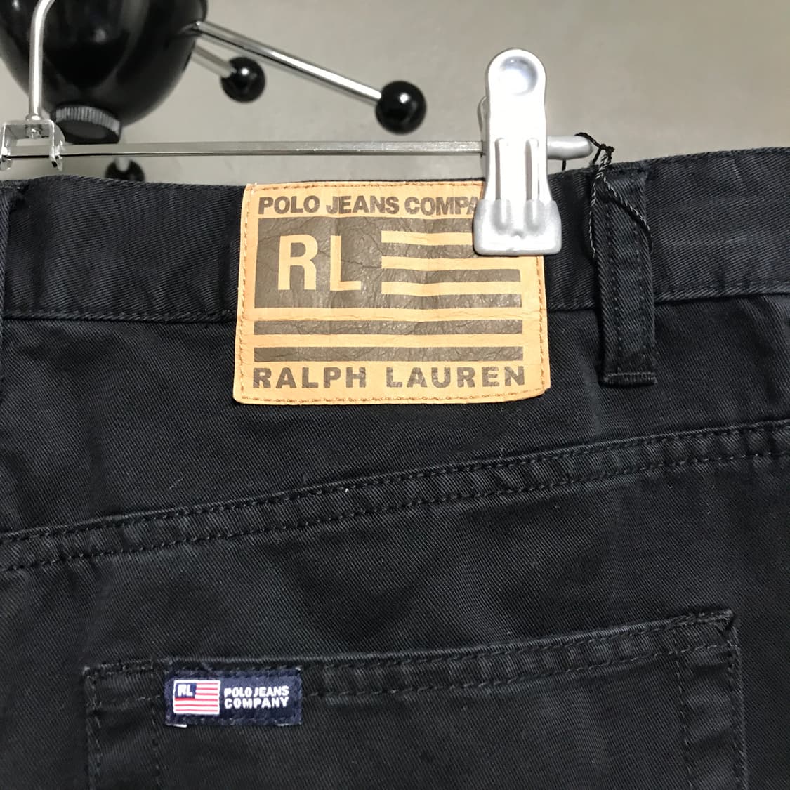 폴로 진스 코튼 팬츠 블랙 10 상품이미지4