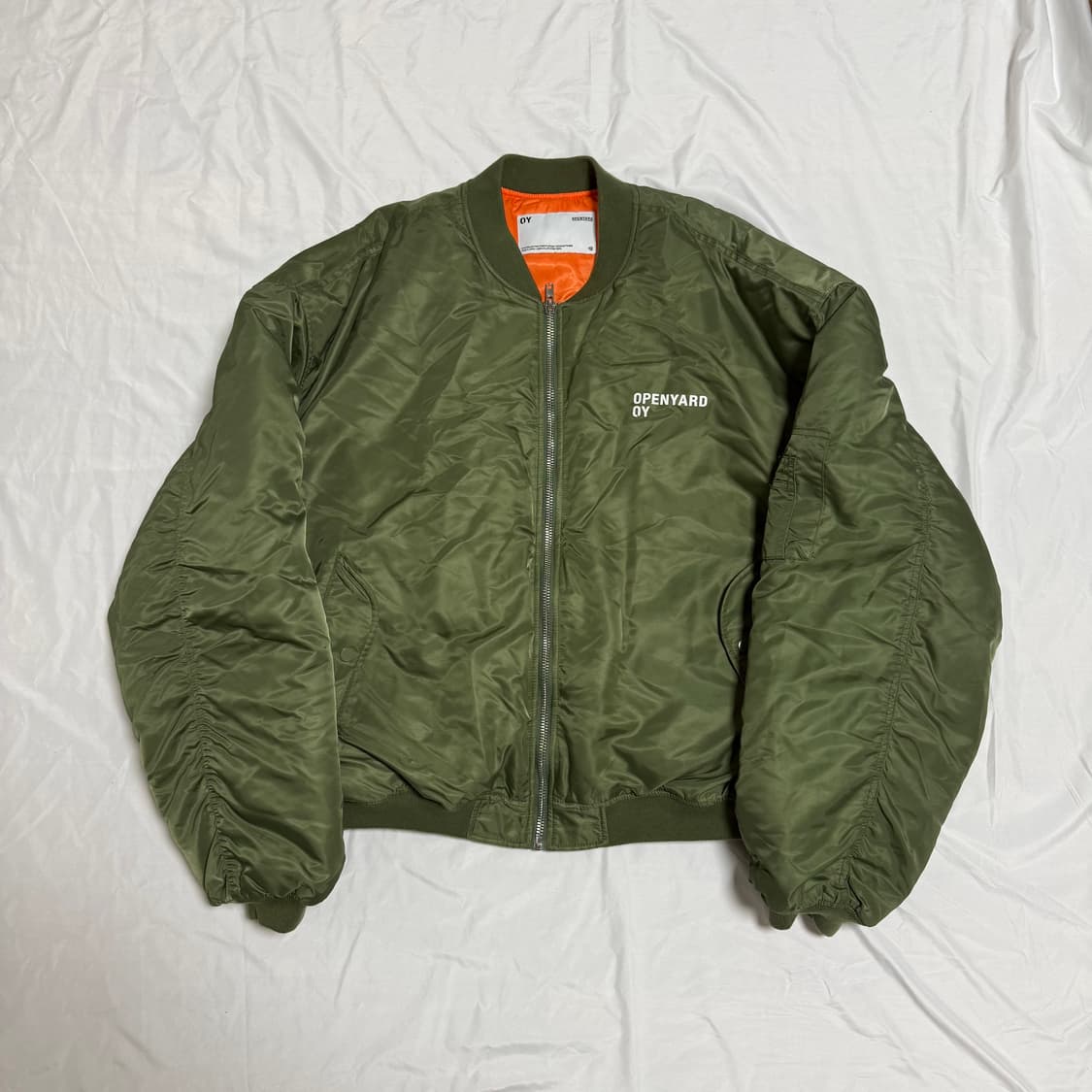 [OS] OY 오와이 셔링 봄버 MA-1 자켓 상품이미지1
