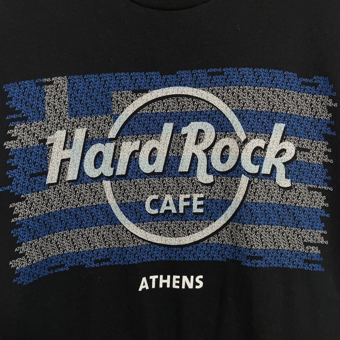 하드락 카페 아테네 프린팅 반팔티 상품이미지6