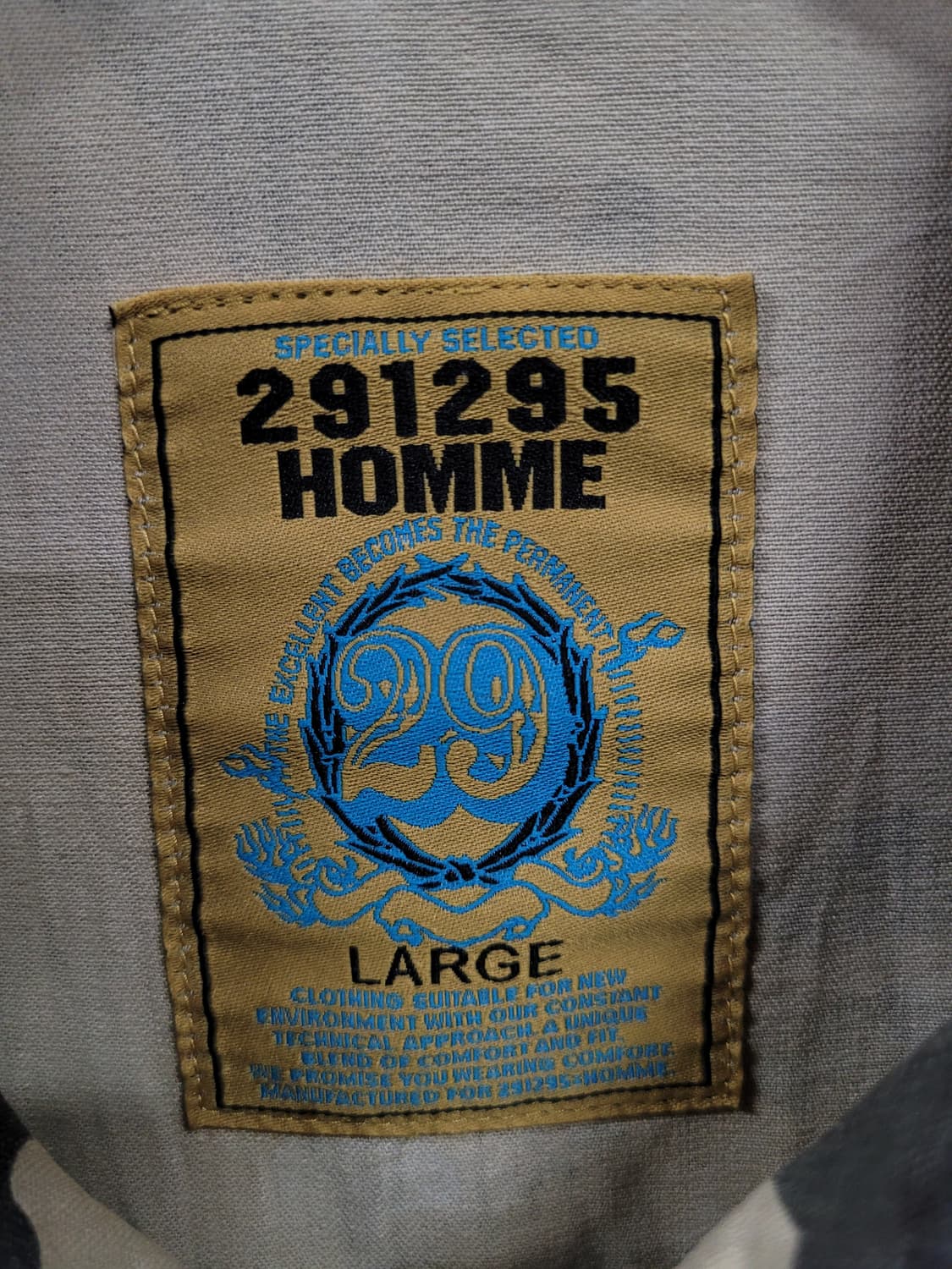 291295 HOMME 카모 워크자켓  상품이미지7