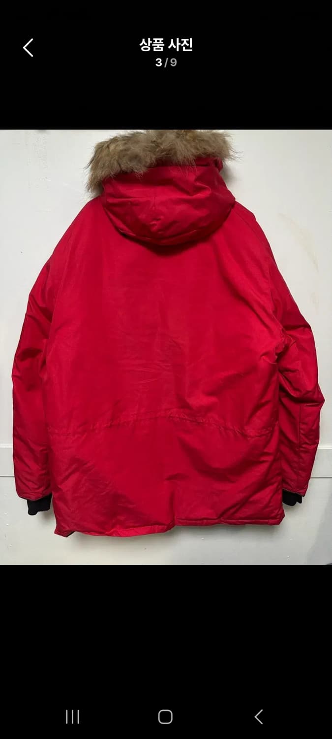 캐나다구스 익스페디션 파카 레드.   M/L 상품이미지3