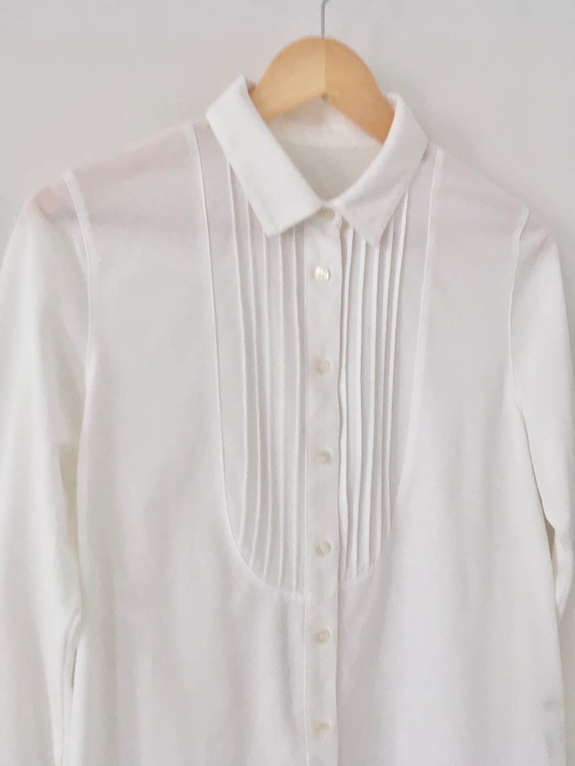 pintuck pique shirt 상품이미지8