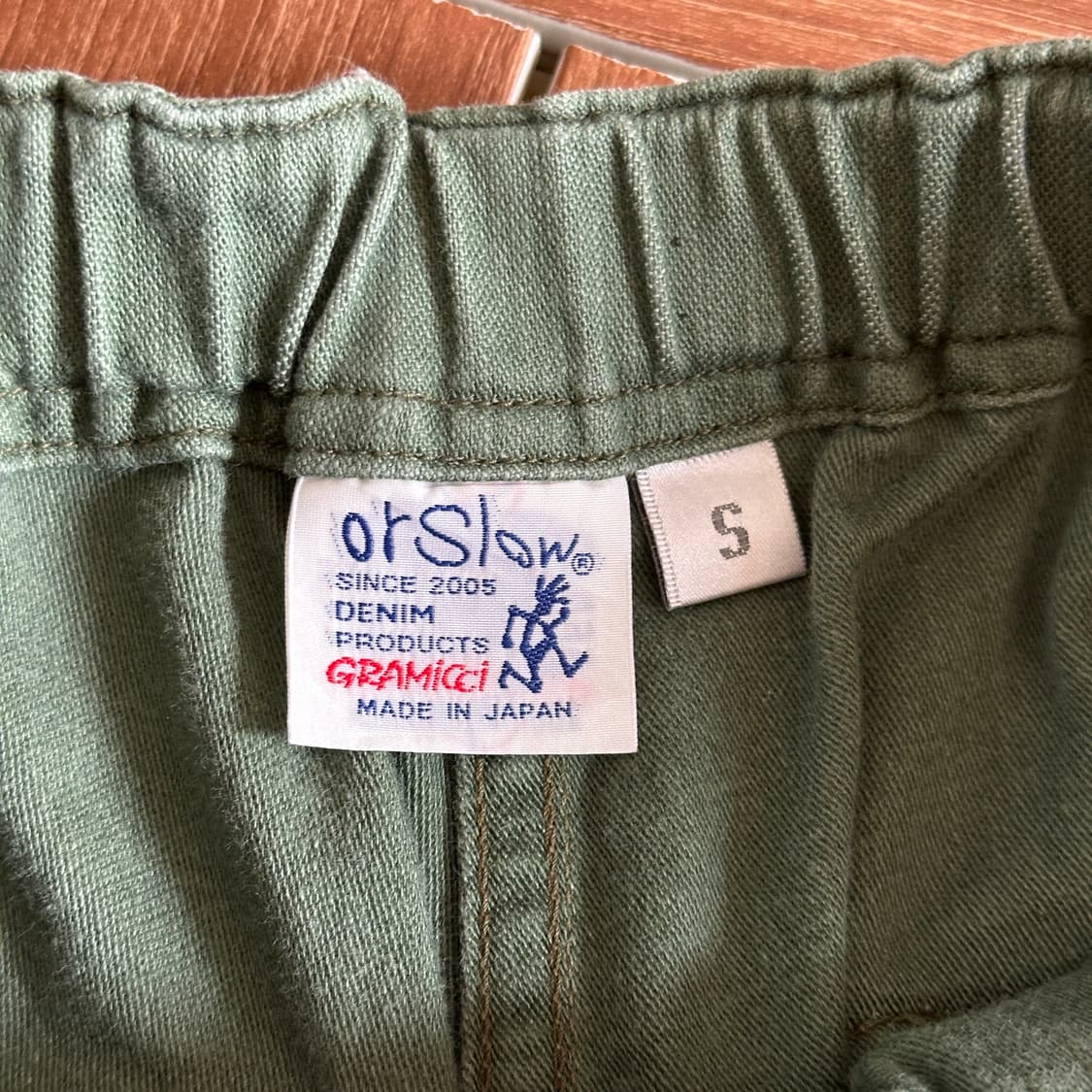 Orslow X Gramicci cotton fatigue pants 상품이미지6