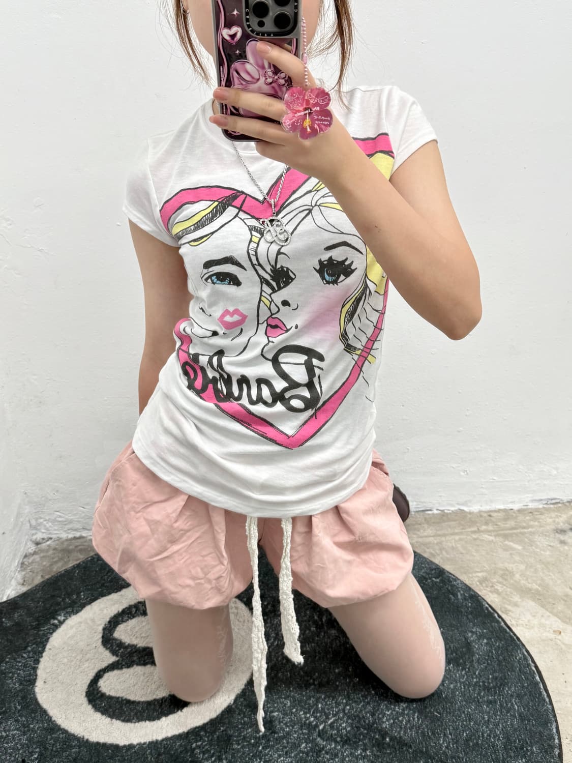바비 일러스트 티셔츠 상품이미지7