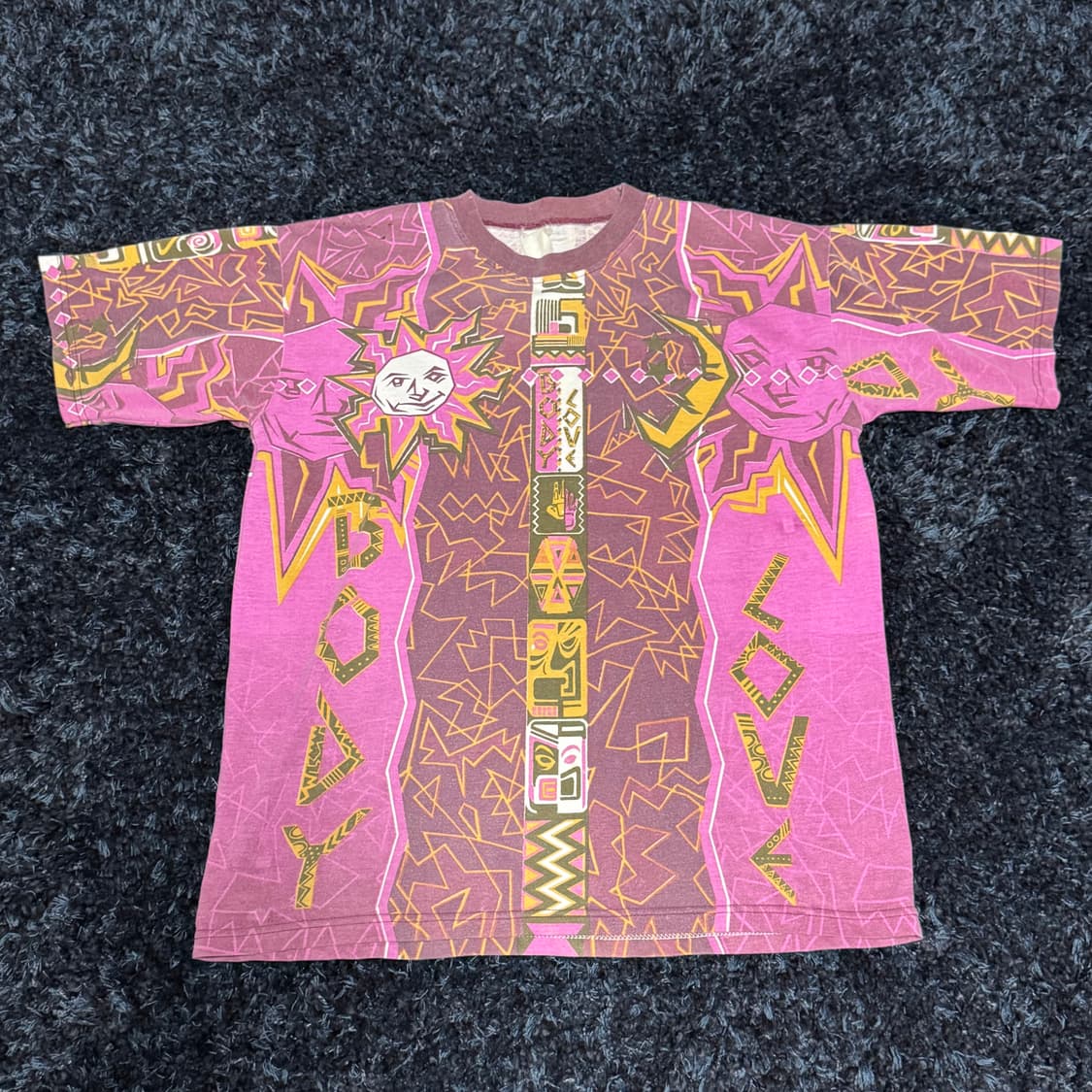 00‘s 사이키델릭 body love t-shirt 상품이미지2