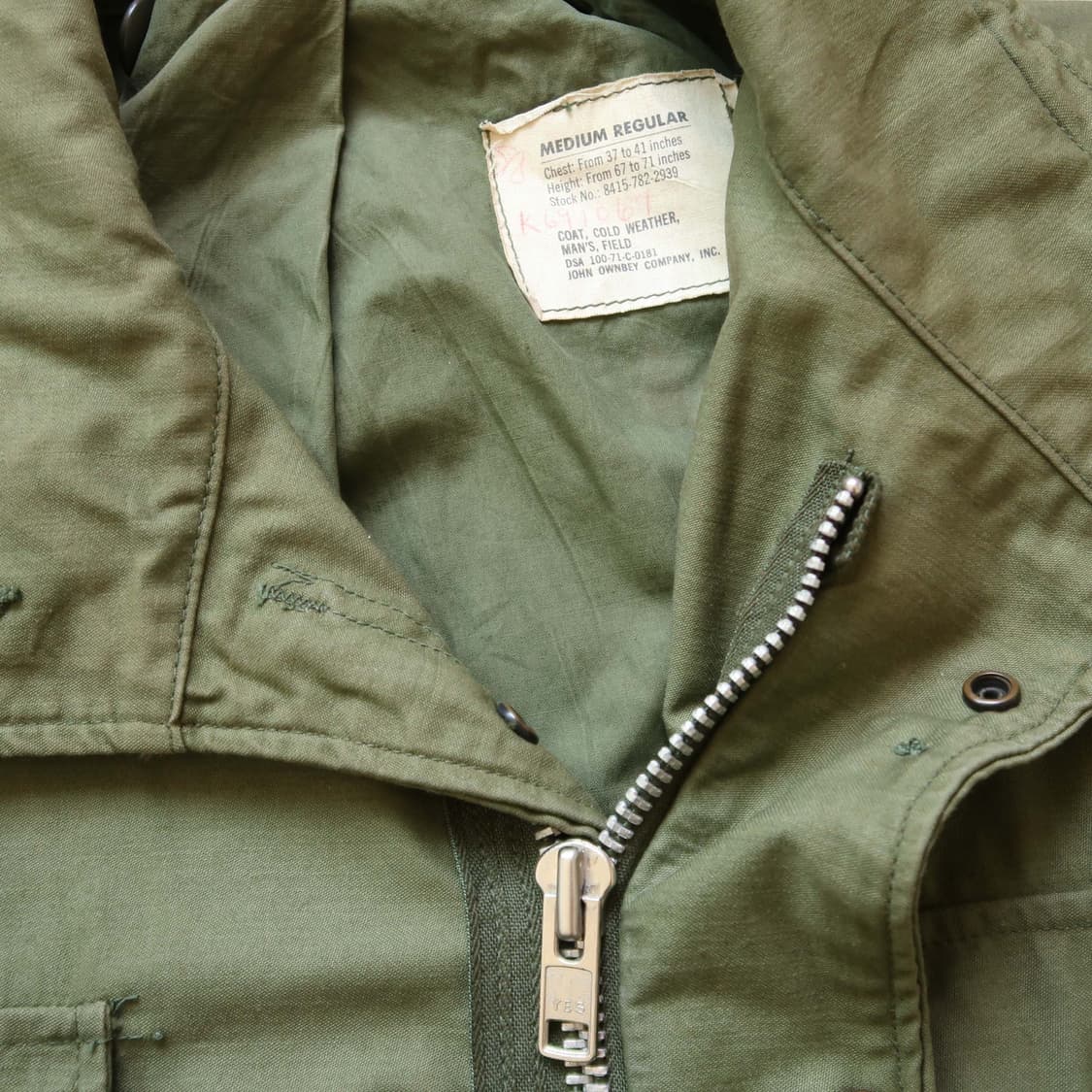 [Made in U.S.A] 빈티지 70s 존 오운베이 M-65 2세대 상품이미지5