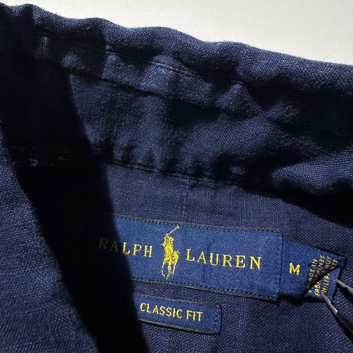 폴로 랄프로렌 린넨 반팔 셔츠 상품이미지4