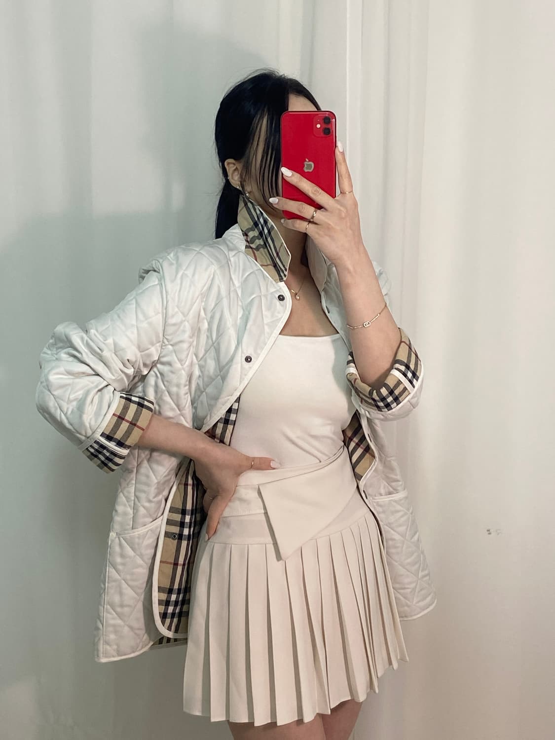 버버리 노바체크 퀼팅 자켓
 상품이미지2