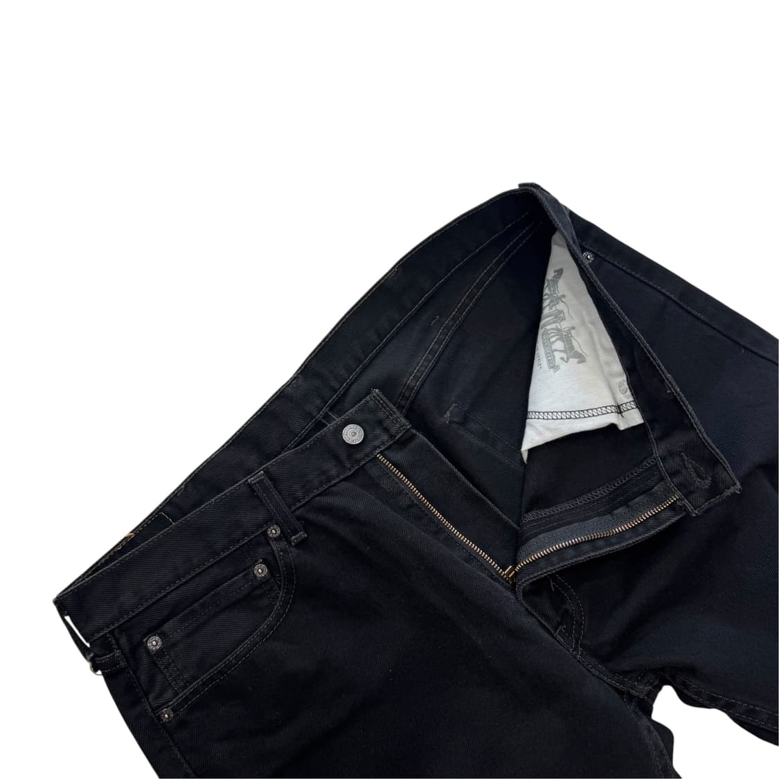 [38] 리바이스 505 블랙진 데님 청바지 [LV1322] 상품이미지3