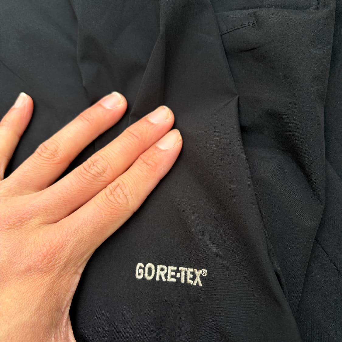 100)노스페이스 고어텍스 투웨이 블랙 바람막이 상품이미지5